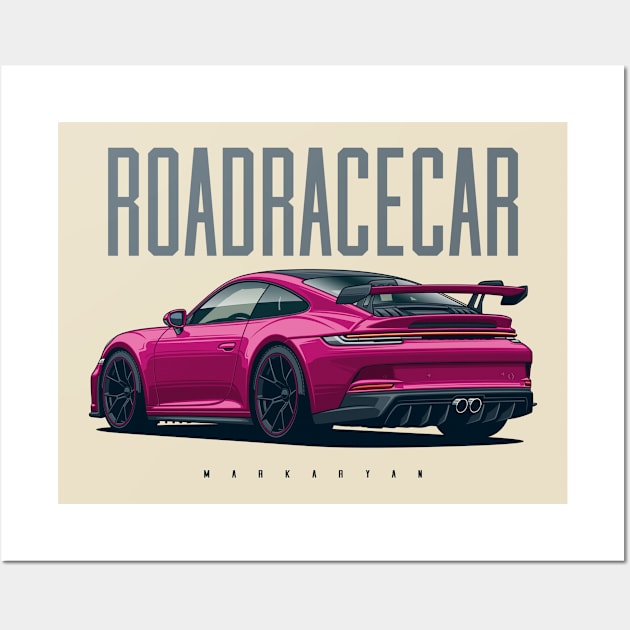 Doad race car Wall Art by Markaryan